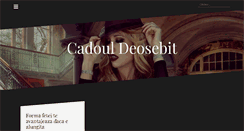 Desktop Screenshot of cadouldeosebit.ro